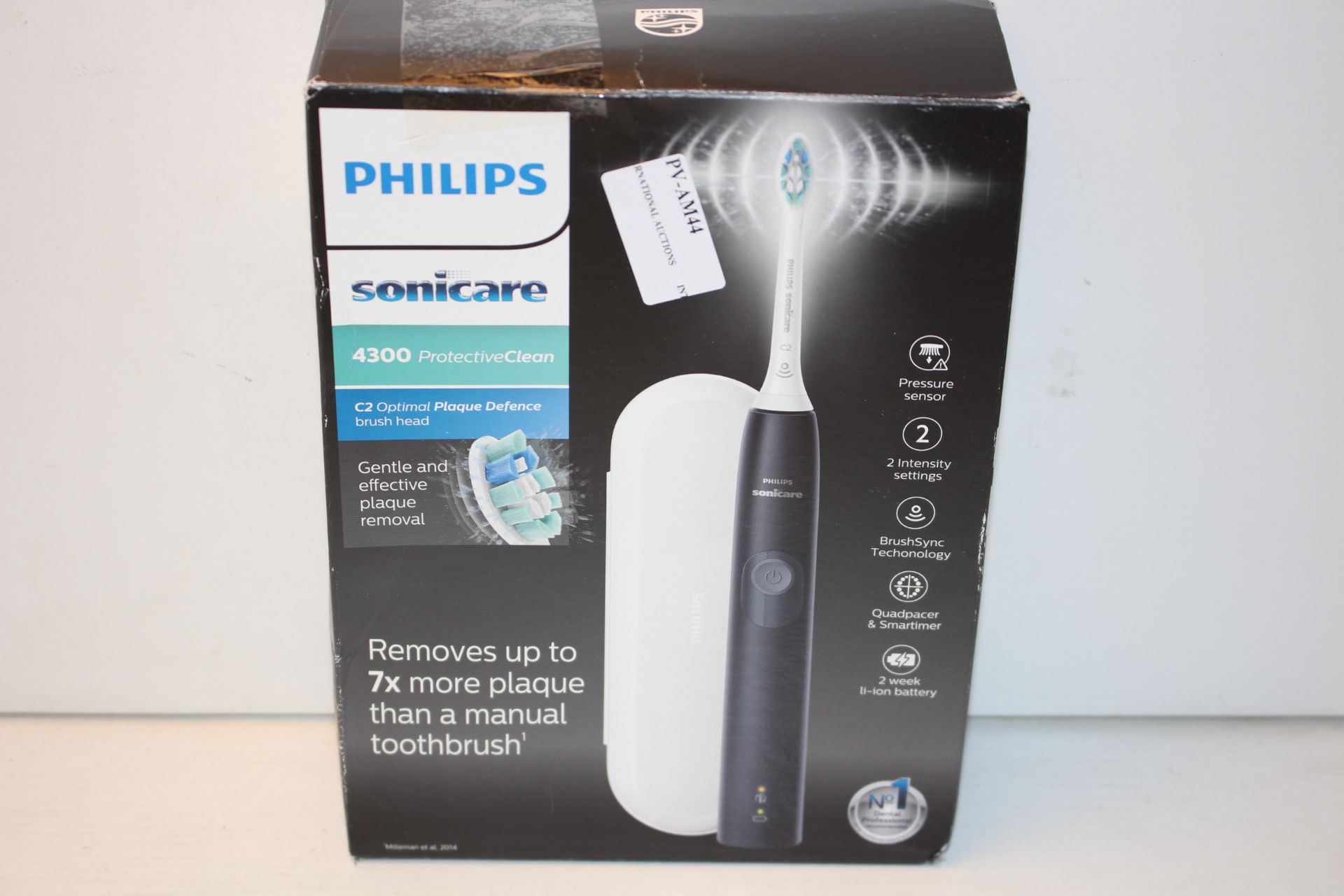 BOXED PHILIPS SONICARE 4300 PROTECTIVE CLEAN C2 TOOTHBRUSH RRP £49.99Condition ReportAppraisal