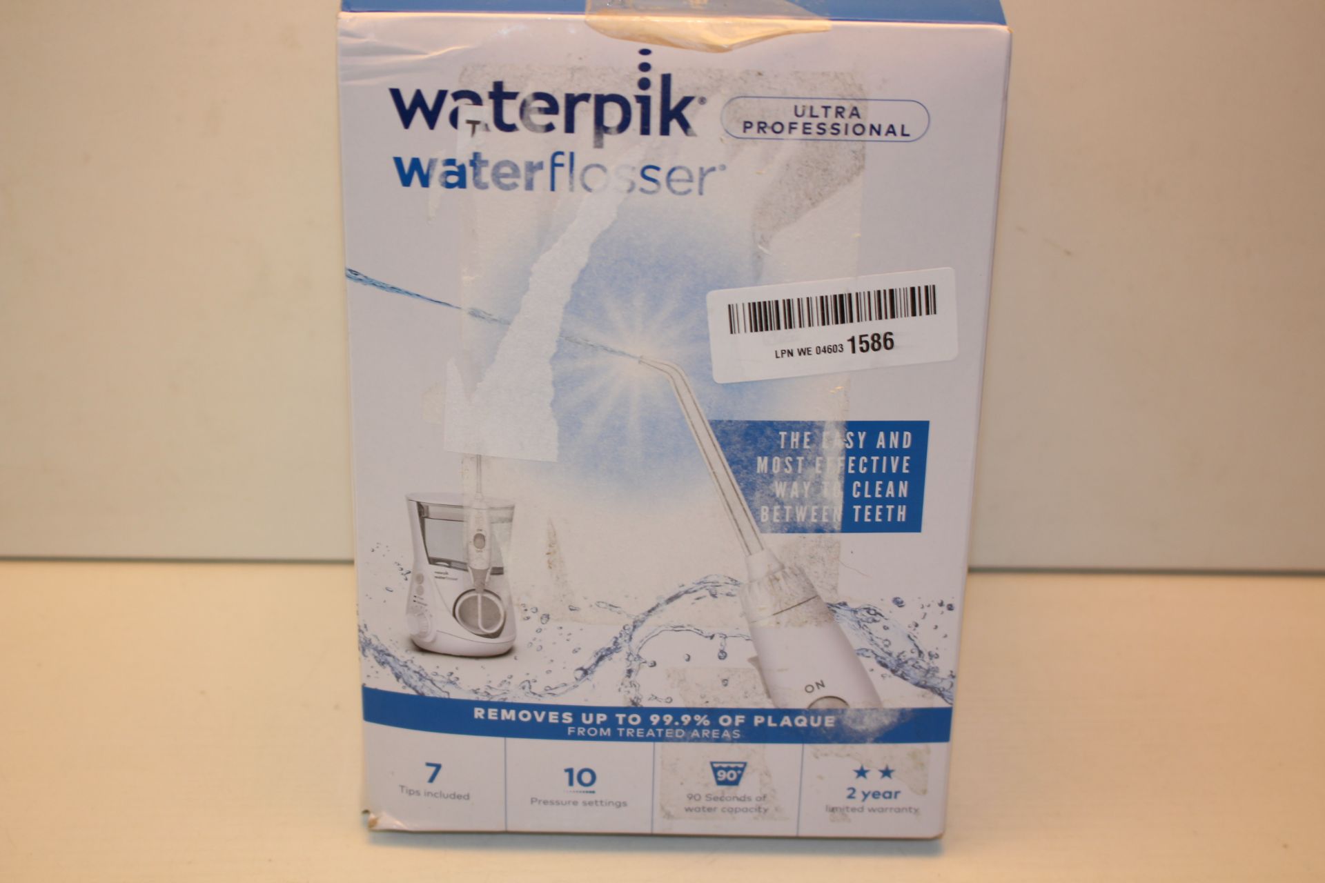 BOXED WATERPIK WATER FLOSSER ULTRA PROFESSIONAL RRP £79.99Condition ReportAppraisal Available on