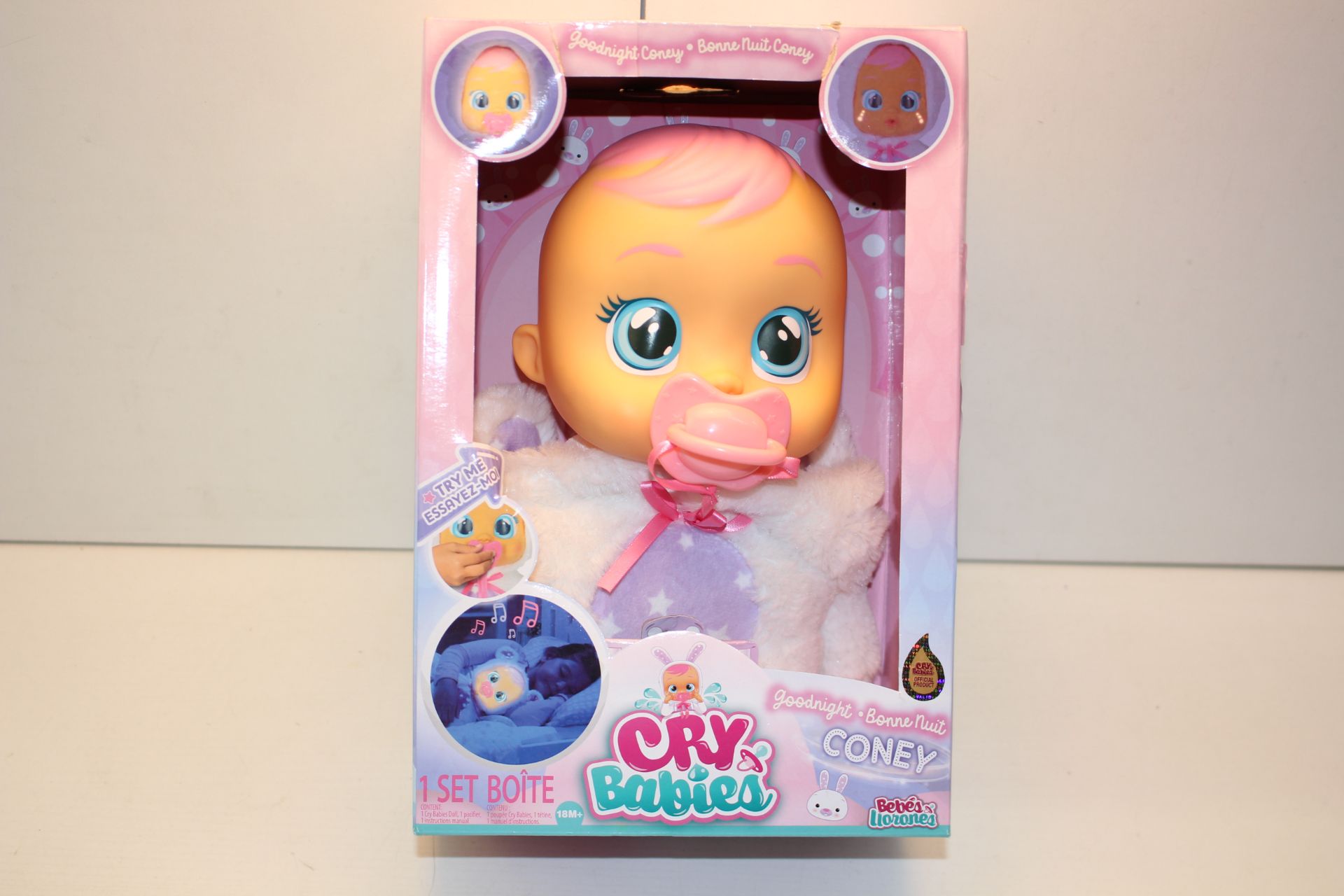 BOXED CRY BABIES DOLL CONEYCondition ReportAppraisal Available on Request- All Items are Unchecked/