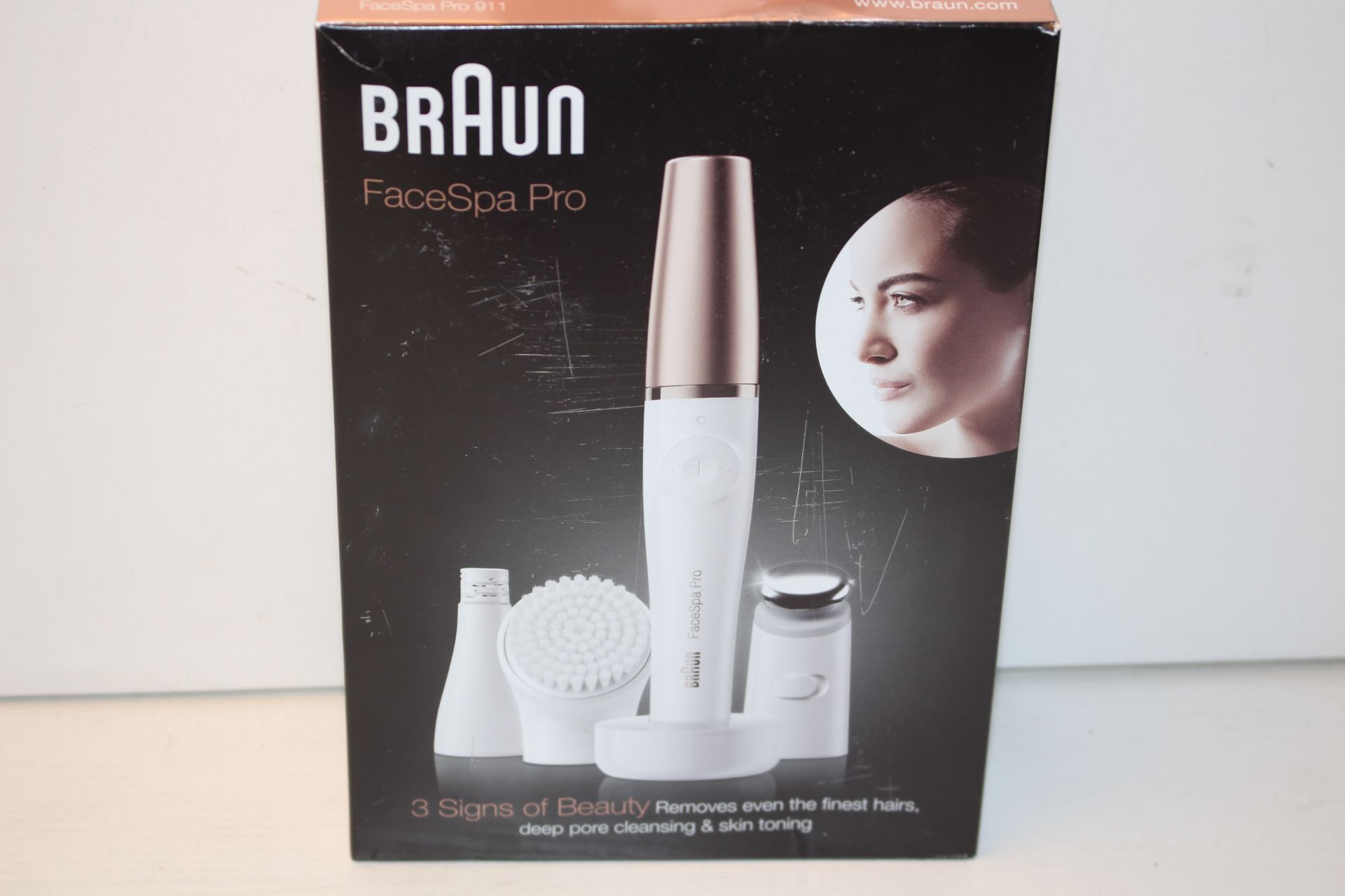 BOXED BRAUN FACESPA PRO 911 RRP £130.00Condition ReportAppraisal Available on Request- All Items are