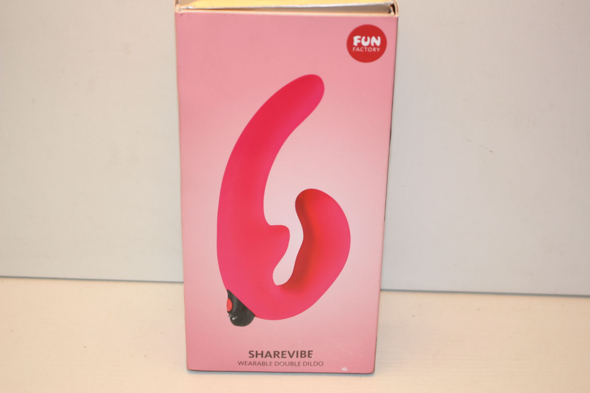 BOXED FUN FACTORY SHAREVIBE WEARABLE DOUBLE DILDO Condition ReportAppraisal Available on Request-