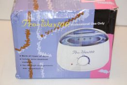 BOXED PRO WAX 100 WAX WARMER RRP £40.00Condition ReportAppraisal Available on Request- All Items are