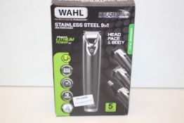 BOXED WAHL STAINLESS STEEL 9-IN-1 MULTIGROOMER RRP £79.99Condition ReportAppraisal Available on