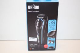 BOXED BRAUN BEARDTRIMMER 3 MODEL: BT3240 RRP £27.99Condition ReportAppraisal Available on Request-