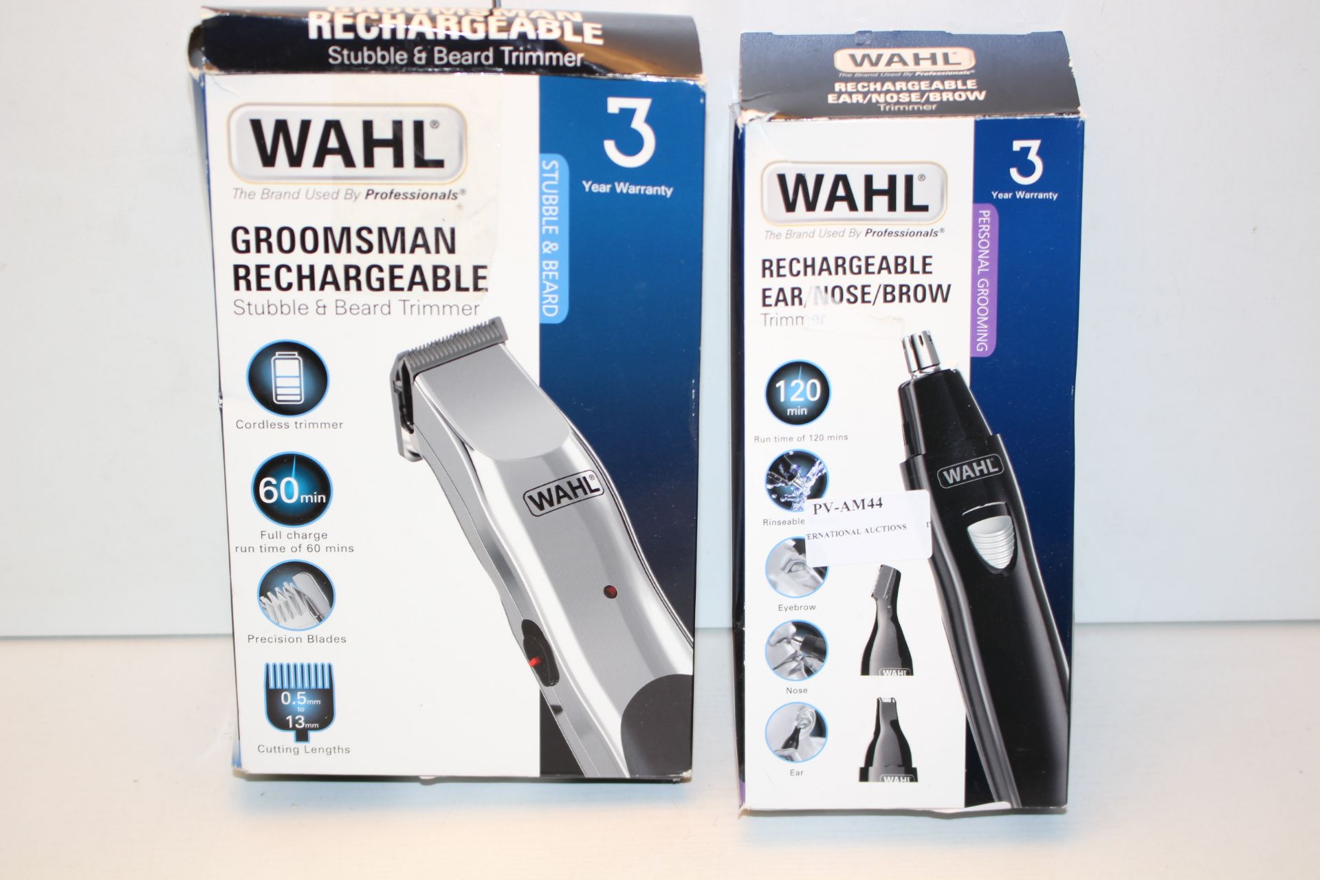 2X BOXED ASSORTED WAHL HAIR PRODUCTS (IMAGE DEPICTS STOCK)Condition ReportAppraisal Available on