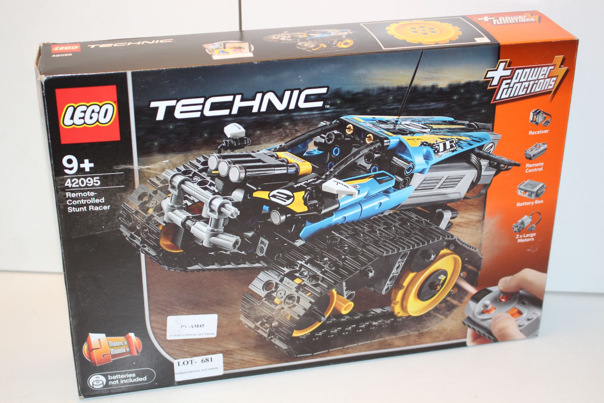 BOXED LEGO TECHNIC REMOTE CONTROLLED STUNT RACER 42095 RRP £69.95Condition ReportAppraisal Available