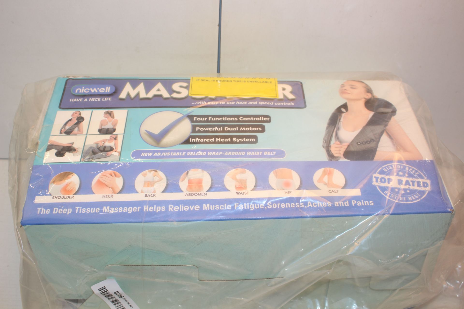 BOXED NICWELL MASSAGER Condition ReportAppraisal Available on Request- All Items are Unchecked/