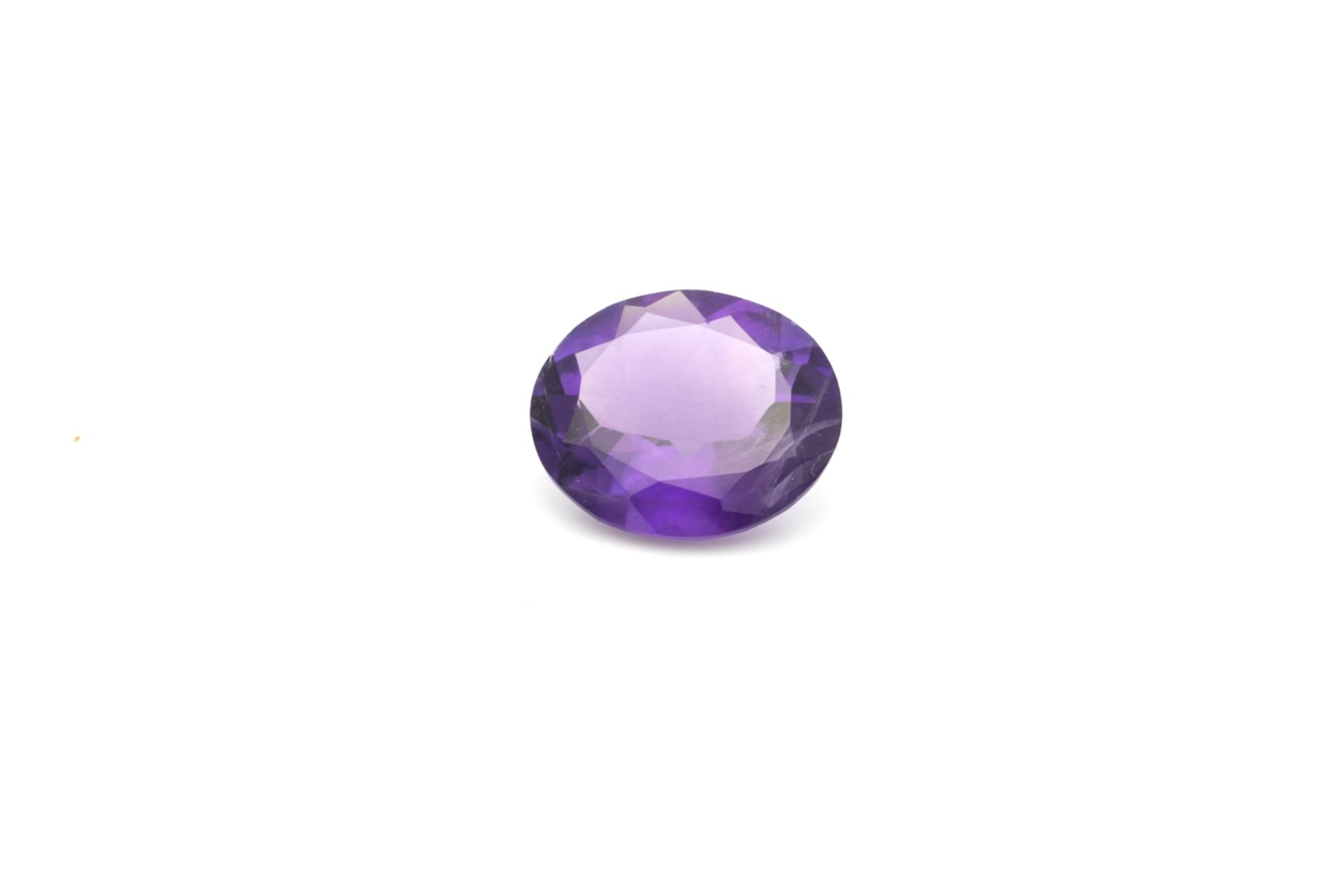 Loose Amethyst 5.83 Carats - Valued by AGI £1,457.50 - Loose Amethyst 5.83 Colour-Purple, Clarity-