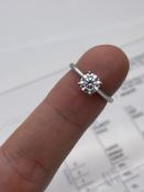 ***£15,570.00*** GIA ACCREDITED ROUND CUT DIAMOND RING, VS2, E, INCLUDES GIA & AGI, 1.00CT