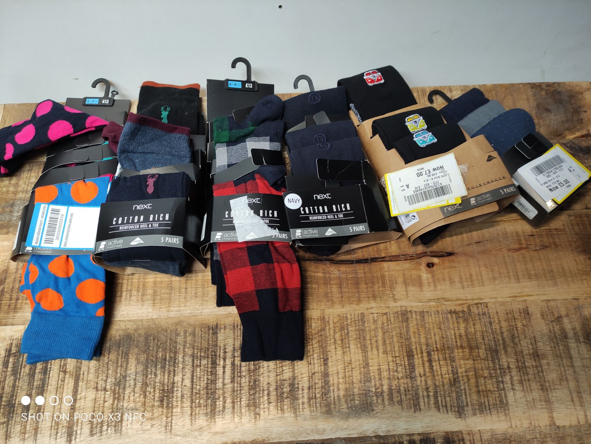 LARGE AMOUNT OF MENS NEXT SOCKS Condition ReportAppraisal Available on Request- All Items are