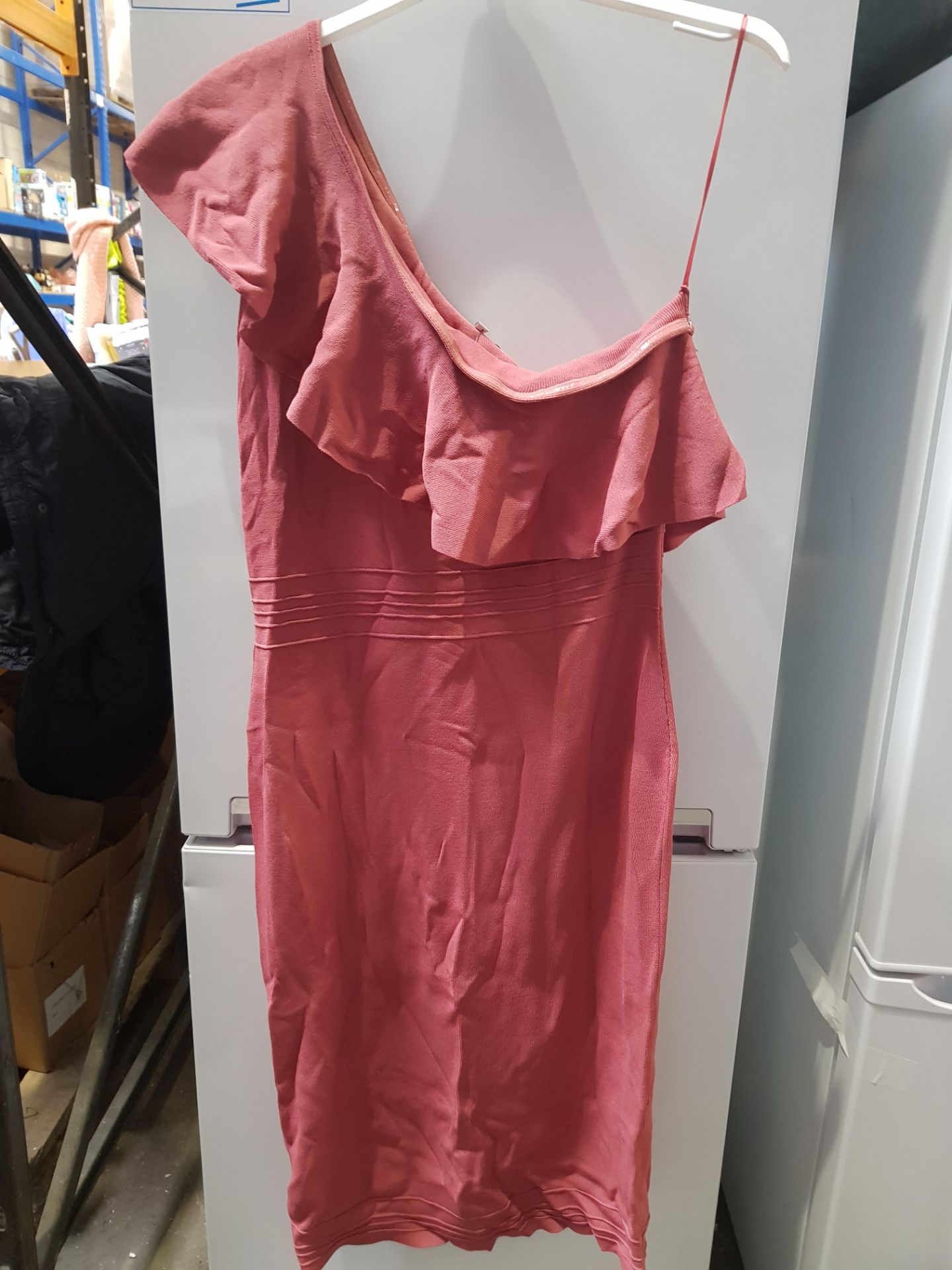 BRAND NEW PINK OVER THE SHOULDER DRESS SIZE 12 RRP £40Condition ReportAppraisal Available on