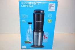 BOXED SODA STREAM CRYSTAL SPARKLING WATER MAKER WITH A GLASS CARAFE RRP £149.99Condition