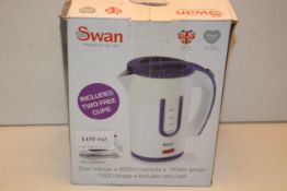 BOXED SWAN 400ML 1000WATTS TRAVEL KETTLECondition ReportAppraisal Available on Request- All Items