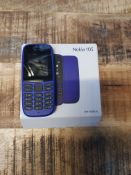 NOKIA 105 4TH EDITIUON IN BLUECondition ReportAppraisal Available on Request- All Items are
