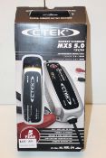 BOXED CTEK BATTERY CHARGER MXS 5.0 12V/5A RRP £103.95 Condition ReportAppraisal Available on