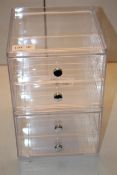 2X UNBOXED PLASTIC 2DRAWER STORAGE DRAWERS (IMAGE DEPICTS STOCK)Condition ReportAppraisal