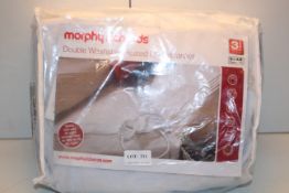 BAGGED MORPHY RICHARDS DOUBLE WASHABLE HEATED UNDER BLANKET RRP £23.49Condition ReportAppraisal