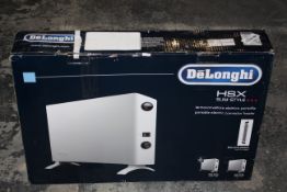 BOXED DELONGHI HSX SLIM STYLE PORTABLE ELECTRIC CONVECTOR HEATER RRP £69.99Condition ReportAppraisal