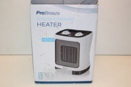 BOXED PRO BREEZE 2000W CERAMIC HEATER RRP £57.98Condition ReportAppraisal Available on Request-