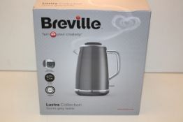 BOXED BREVILLE LUSTRA COLLECTION STORM GREY KETTLE MODEL: VKT065 RRP £39.99Condition ReportAppraisal