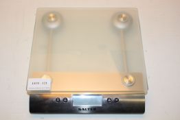 UNBOXED SALTER GLASS KITCHEN SCALE RRP £18.99Condition ReportAppraisal Available on Request- All