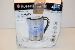 BOXED RUSSELL HOBBS PURITY KETTLE Condition ReportAppraisal Available on Request- All Items are