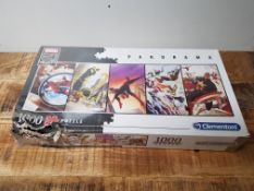 MARVEL 80 YEARS 1000 PIECE PANORAMA PUZZLE RRP £10Condition ReportAppraisal Available on Request-