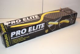 BOXED STOPLOCK PRO ELITE PREMIUM STEERING WHEEL IMMOBILISER RRP £59.99Condition ReportAppraisal