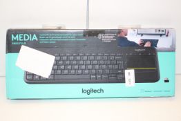 BOXED LOGITECH MEDIA K400 PLUS KEYBOARD Condition ReportAppraisal Available on Request- All Items