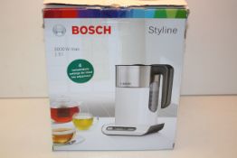 BOXED BOSCH STYLINE 3000W 1.5L KETTLE RRP £48.99Condition ReportAppraisal Available on Request-