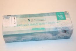 BOXED PRA NATURALS DEAD SEA SALT BODY CARE KIT Condition ReportAppraisal Available on Request- All