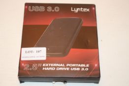 BOXED USB 3.0 LYNTEX 2.5" EXTERNAL PORTABLE HARDDRIVE USB 3.0Condition ReportAppraisal Available
