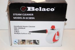 BOXED BELACO STEAM CLEANER MODEL: B-SC389A RRP £26.90Condition ReportAppraisal Available on Request-