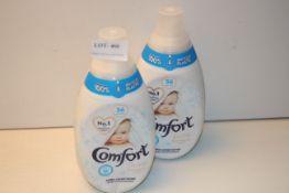 2X 540ML COMFORT PURE FABRIC CONDITIONER ULTRA CONCENTRATED Condition ReportAppraisal Available on