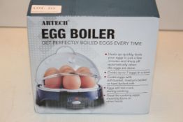 BOXED ARTECH EGG BOILER Condition ReportAppraisal Available on Request- All Items are Unchecked/