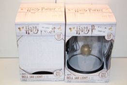 2X BOXED HARRY POTTER BELL JAR LIGHT RRP £29.99 EACHCondition ReportAppraisal Available on