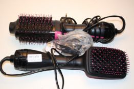 2X UNBOXED ASSORTED REVLON HAIR DRYER/STYLERS COMBINED RRP £102.00Condition ReportAppraisal
