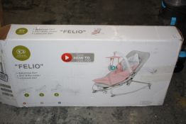 BOXED FELIO 2-IN-1 BABY ROCKER RRP £49.99Condition ReportAppraisal Available on Request- All Items