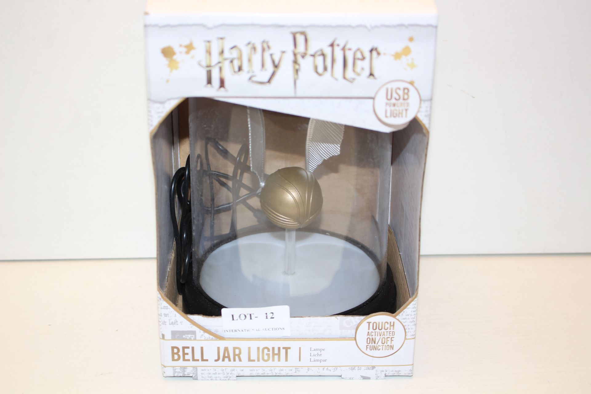 BOXED HARRY POTTER BELL JAR LIGHT RRP £29.99Condition ReportAppraisal Available on Request- All