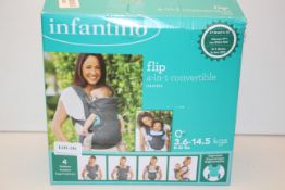 BOXED INFANTINO FLIP 4-IN-1 CONVERTIBLE CARRIER RRP £30.99Condition ReportAppraisal Available on