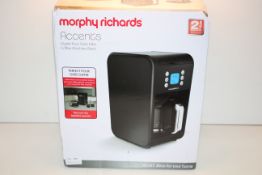 BOXED MORPHY RICHARDS ACCENTS DIGITAL POUR OVER FILTER COFFEE MACHINE BLACK RRP £45.98Condition