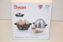 BOXED SWAN EGG BOILER WITH POACHERCondition ReportAppraisal Available on Request- All Items are