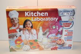 BOXED SEALED CLEMENTONI SCIENCE & PLAY KITCHEN LABORATORY RRP £39.99Condition ReportAppraisal