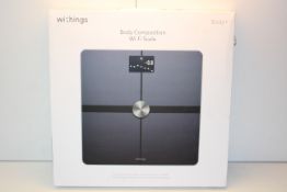 BOXED WITHINGS BODY+ BODY COMPOSTION WI-FI SCALE RRP £64.99Condition ReportAppraisal Available on