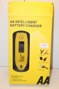 BOXED AA 4A INTELLIGENT BATTERY CHARGER AA0725Condition ReportAppraisal Available on Request- All