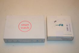 2X BOXED ASSORTED ITEMS TO INCLUDE SMART WATCH (IMAGE DEPICTS STOCK)Condition ReportAppraisal