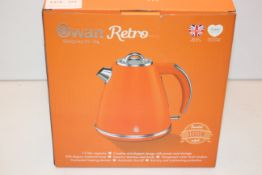 BOXED SWAN RETRO 1.5LITRE CAPACITY KETTLE RRP £23.99Condition ReportAppraisal Available on