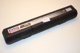 BOXED SEALEY 3/8" SQ DRIVE CALIBRATED MICROMETER TORQUE WRENCH RRP £37.98Condition ReportAppraisal