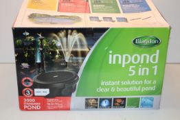 BOXED BLAGDON INPOND 5-IN-1 INSTANT SOLUTION FOR A CLEAR AND BEAUTIFUL POND RRP £104.99Condition