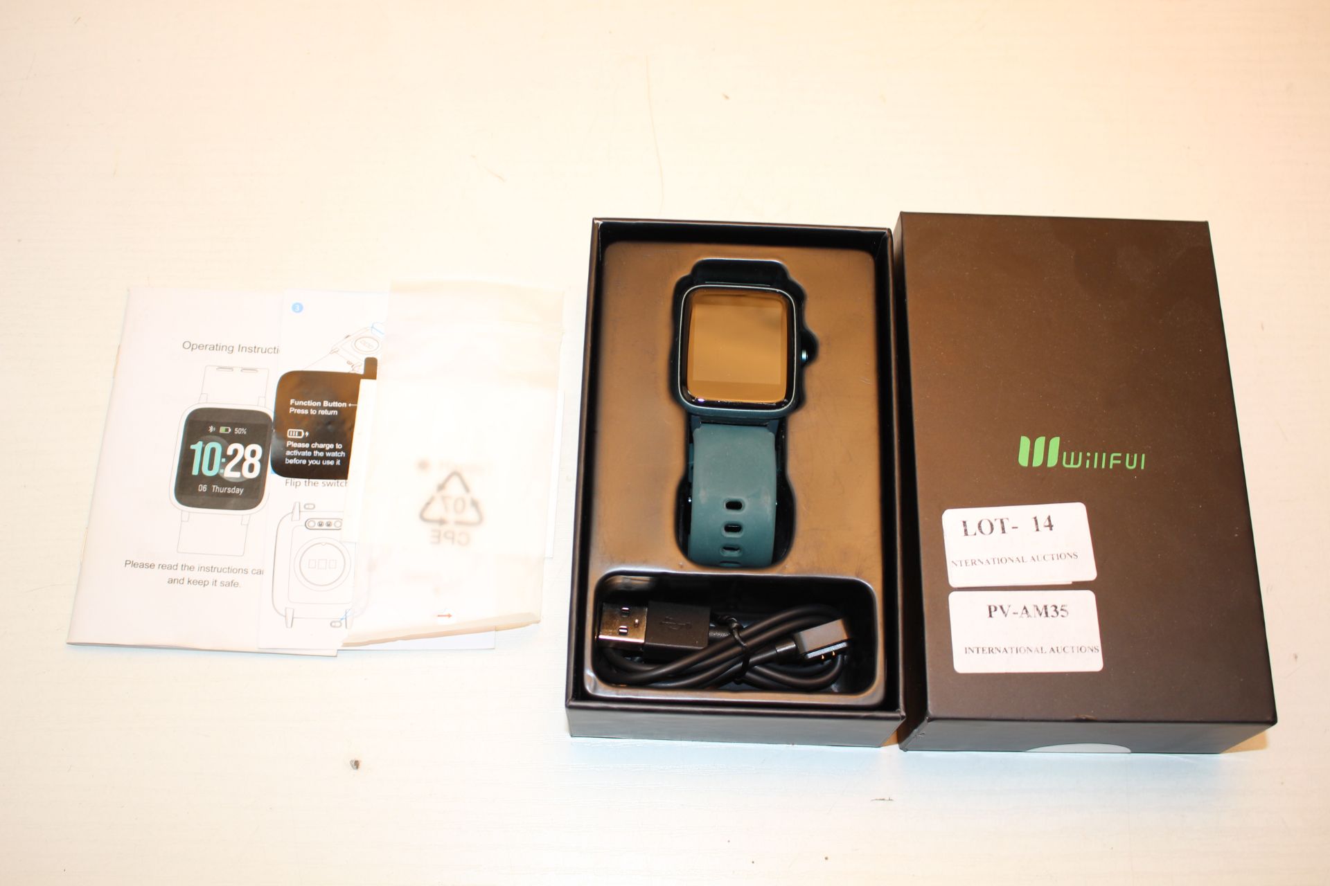 BOXED WILLFUI SW021 SMART WATCH Condition ReportAppraisal Available on Request- All Items are